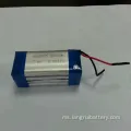 OEM boleh dicas semula Pek bateri Li-polimer 7.4V 1800mAh